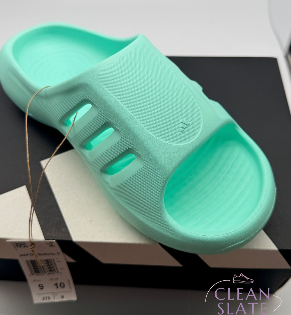 Adidas adiFOM IIInfinity Slide, Mint Men's 6 NIB